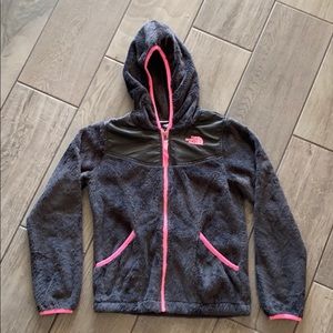 Girls North Face Oso Hoodie Jacket